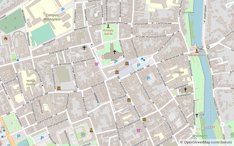 In Flanders Fields Museum location map
