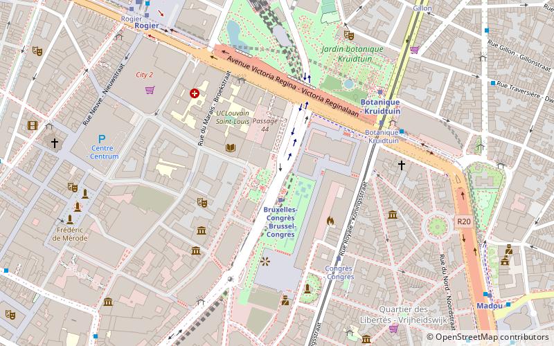 collection belfius saint josse ten noode location map