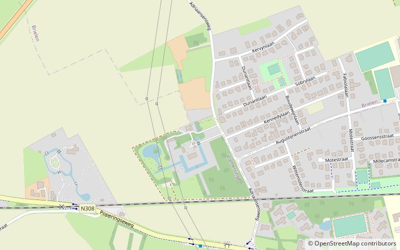 Railway Chateau Commonwealth War Graves Commission Cemetery location map