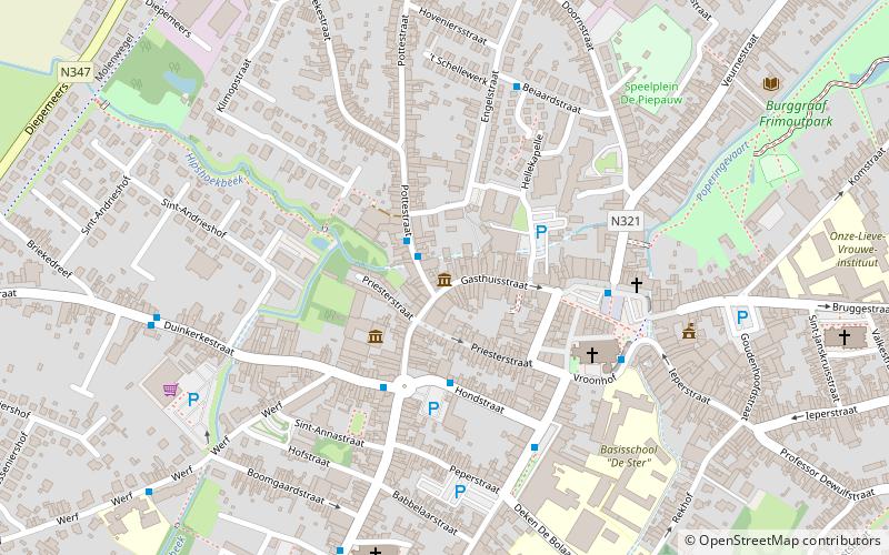 Talbot House location map