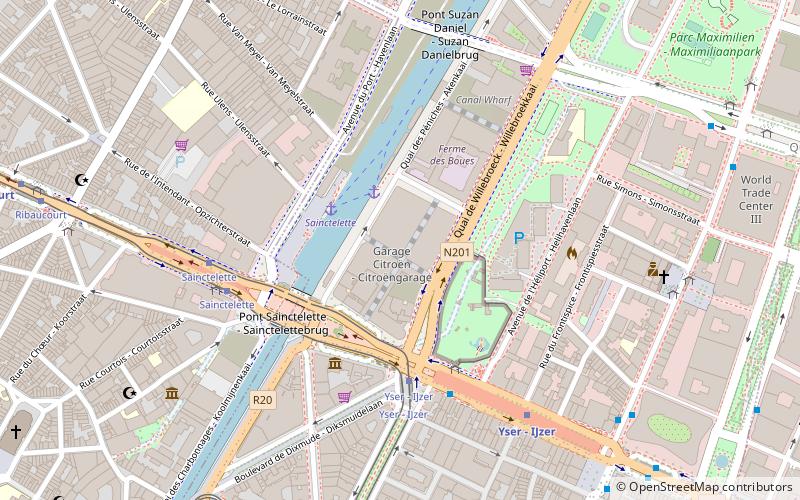 KANAL - Centre Pompidou location map