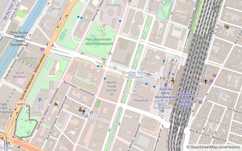 Northern Quarter location map