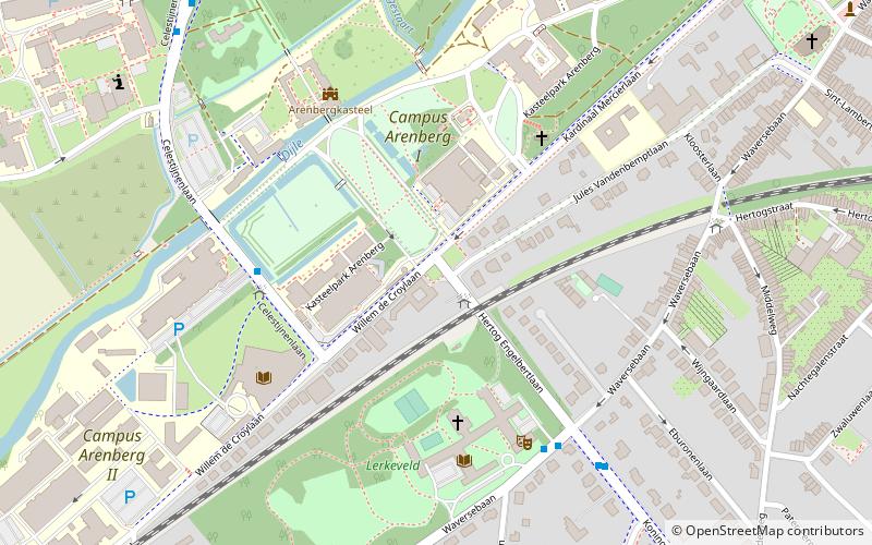 Kasteel van Arenberg location map