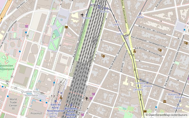 Rue d'Aerschot location map