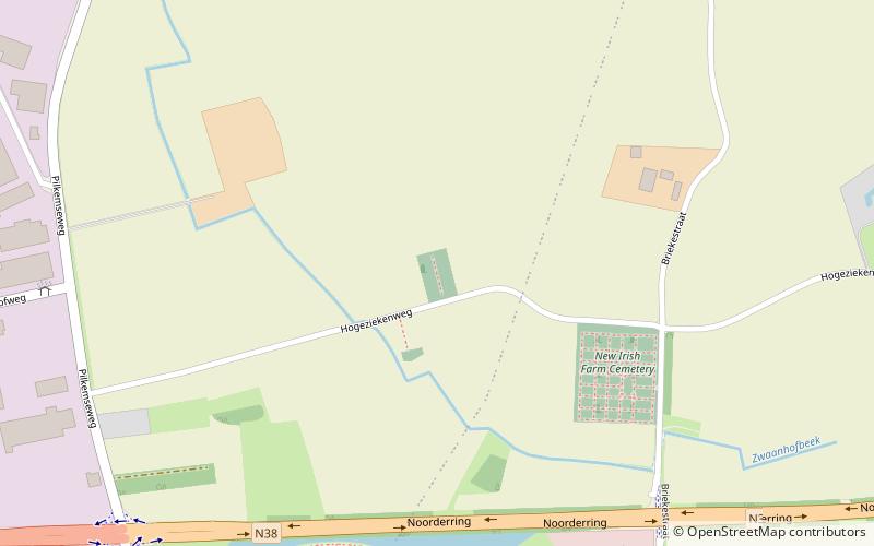 Divisional Collecting Post Commonwealth War Graves Commission Cemetery and Extension location map