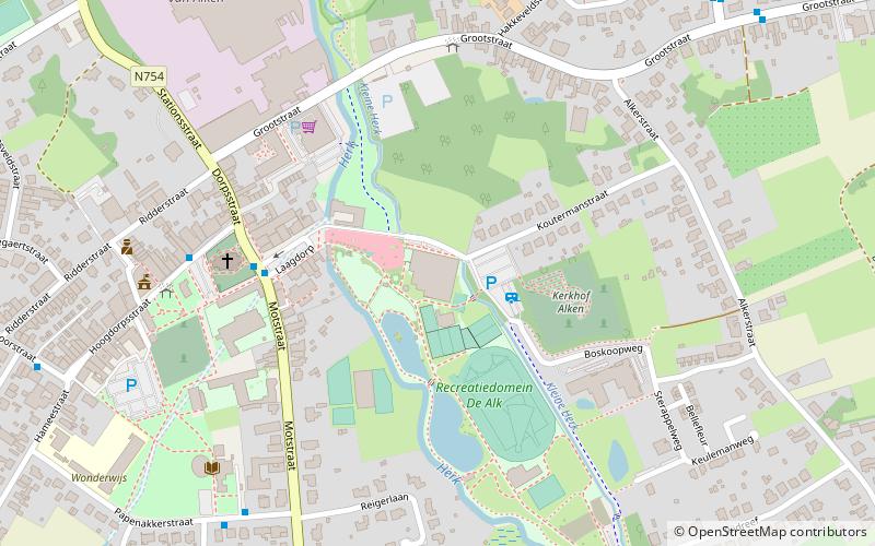 Sporthal De Alk location map