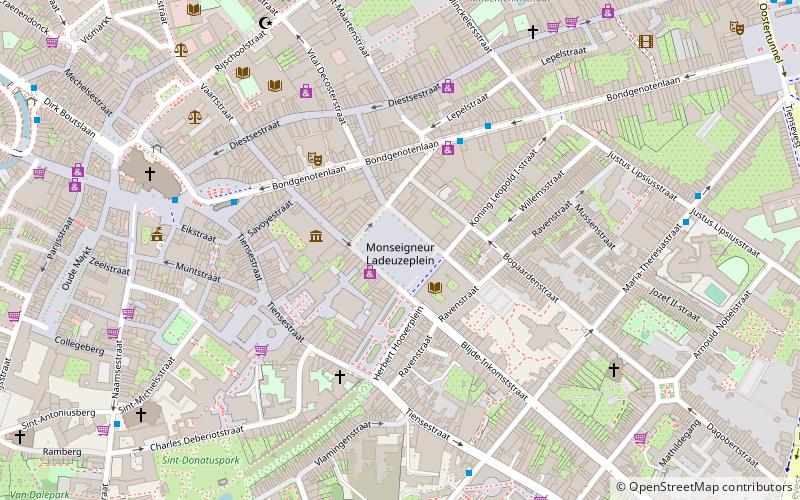 Monseigneur Ladeuzeplein location map