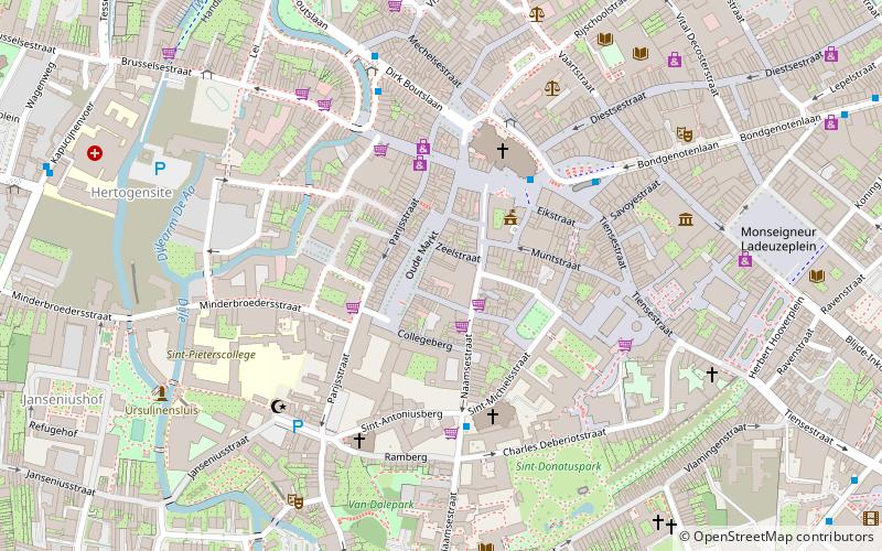 KU Leuven location map