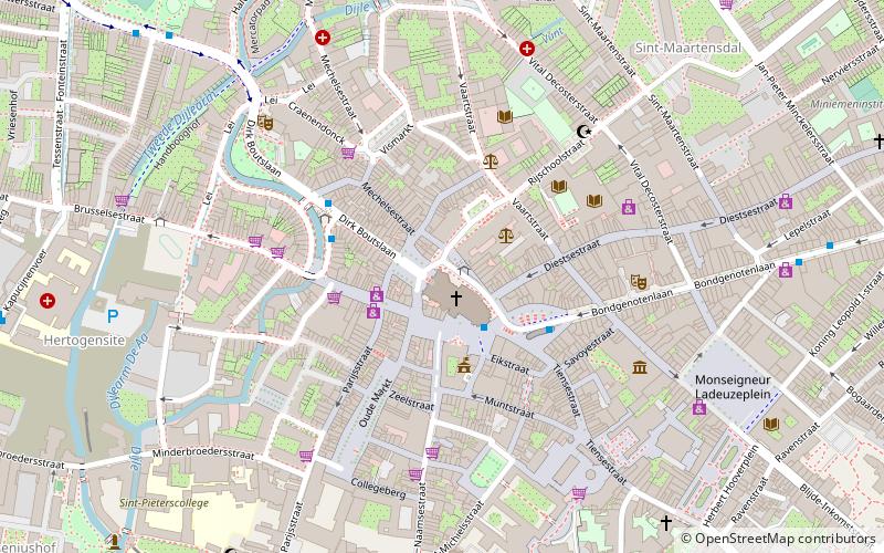 Treasury of St Peter's location map