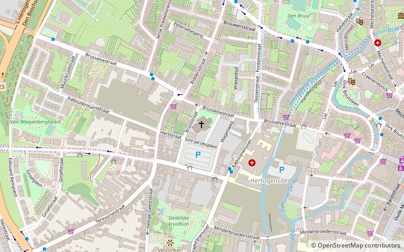 Église Saint-Jacques de Louvain location map