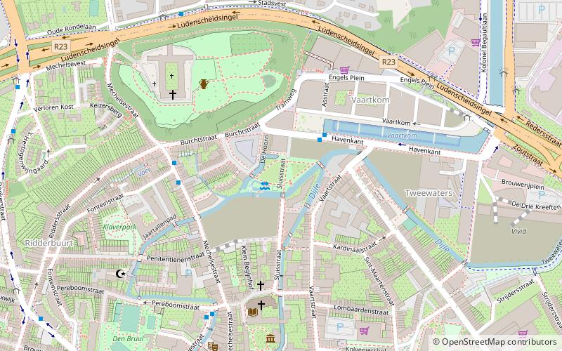 Sluispark location map