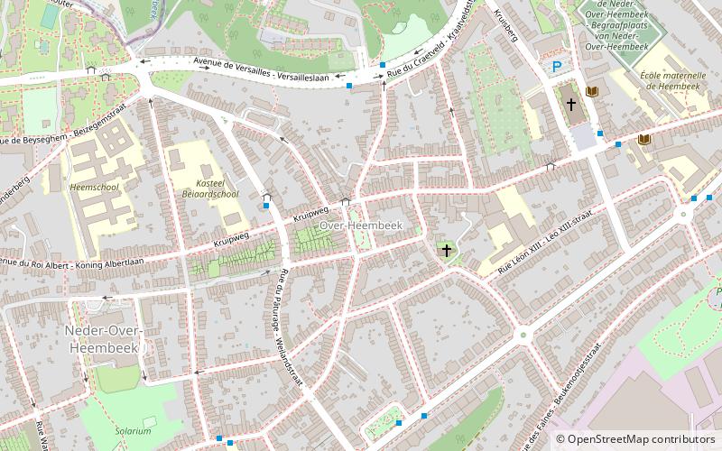 neder over heembeek grimbergen location map