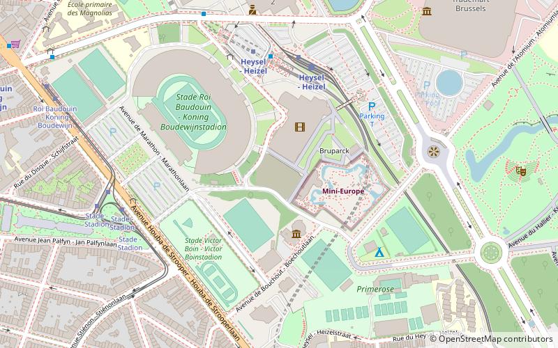 oceade bruselas location map