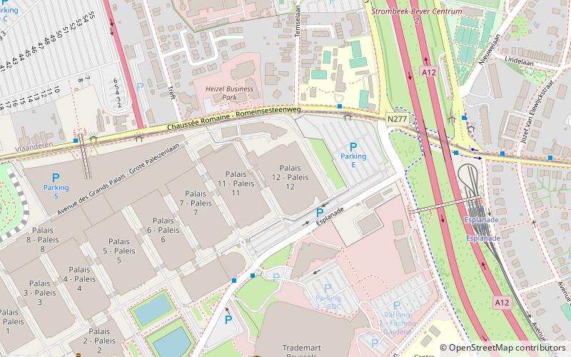 Hall 12 - Paleis 12 location map