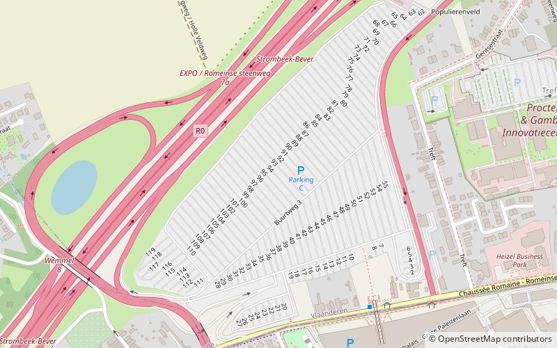 Eurostadion location map