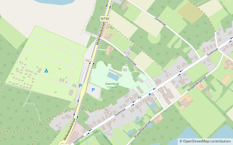 Zwembad 't Soete Dal location map