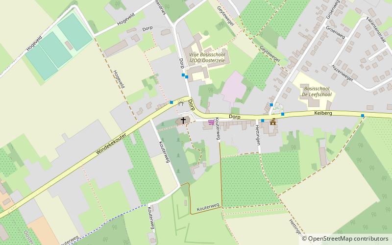 Oosterzele location map