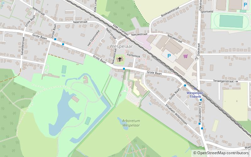 Arboretum Wespelaar location map