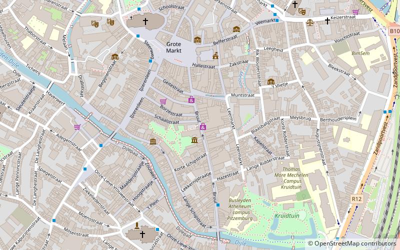 royal carillon school jef denyn malines location map