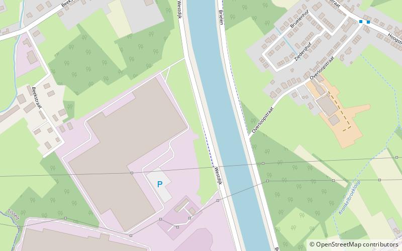 Canal maritime de Bruxelles à l'Escaut location map