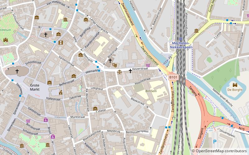 Hof van Savoye location map