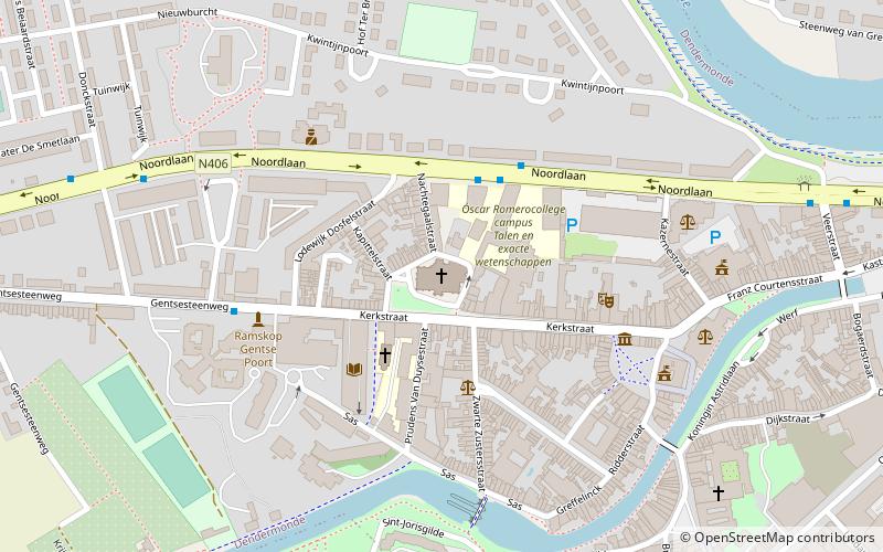 Onze-Lieve-Vrouwekerk location map