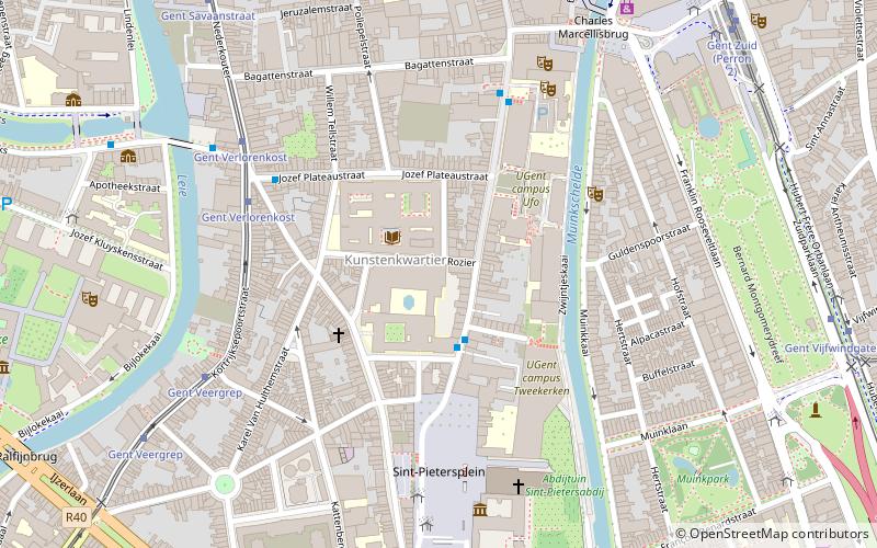 Boekentoren location map