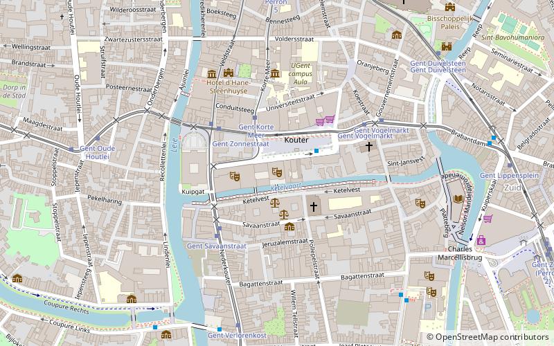 Handelsbeurs Concertzaal location map