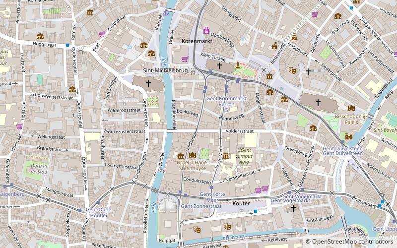 veldstraat gent ghent location map