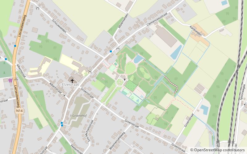 Sint-Michielskasteel location map