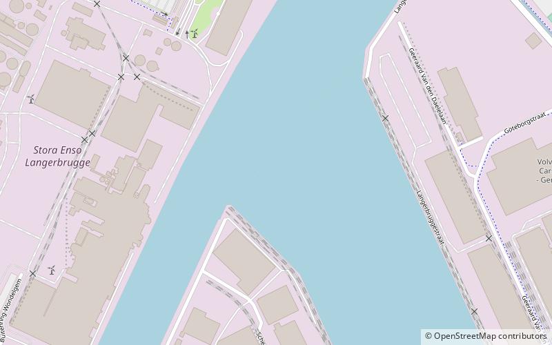 Hafen von Gent location map