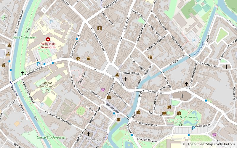 Stadhuis Lier location map