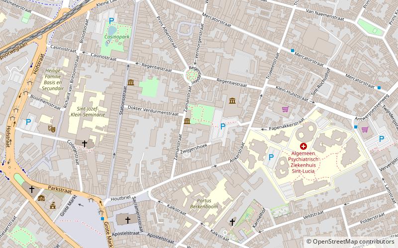 mercatormuseum sint niklaas location map