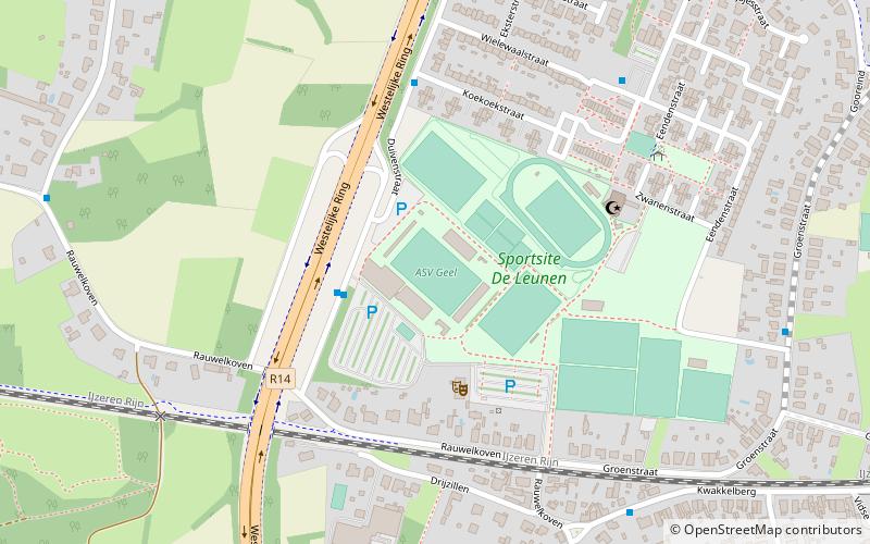 Stade Leunen location map