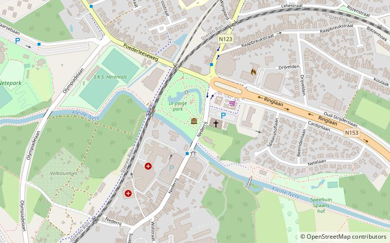 Koetshuis Le Paige location map