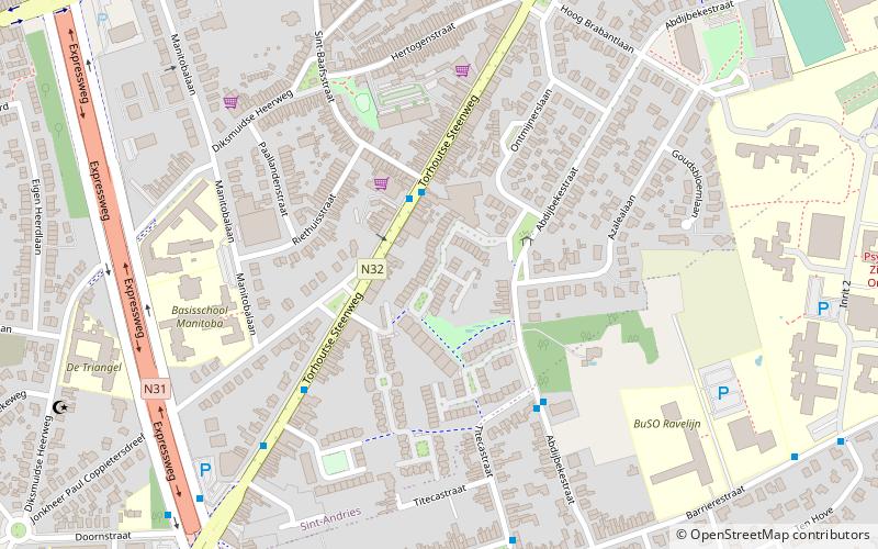Albert Dyserynckstadion location map