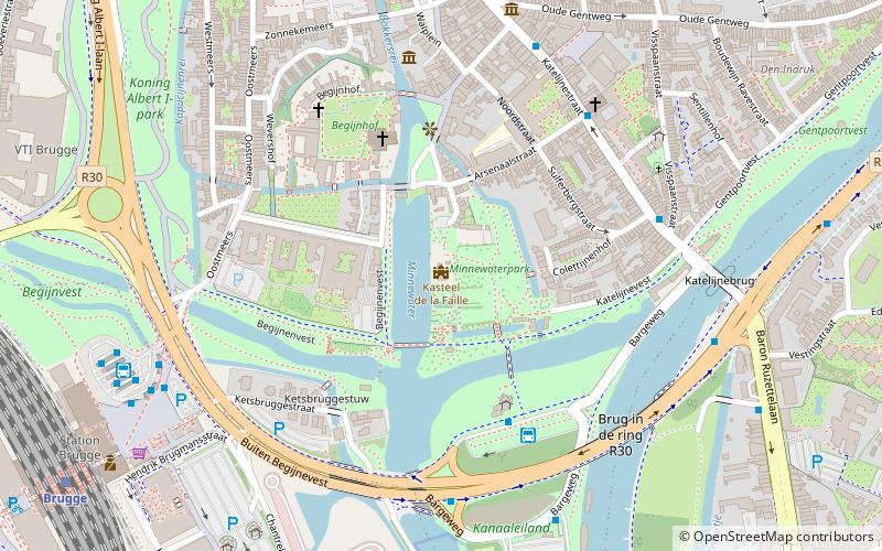 Kasteel de la Faille location map