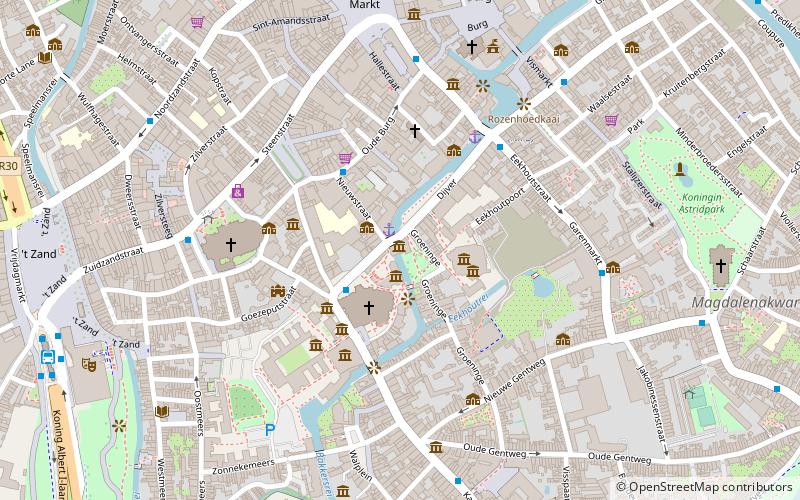 Frank Brangwyn-Arentshuis location map