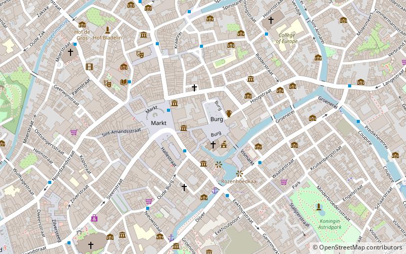 Provostry of St. Donatian location map