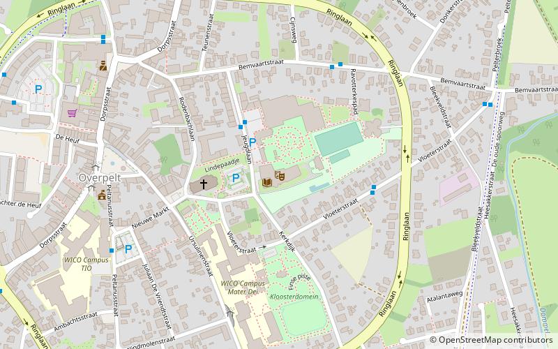 palethe overpelt location map