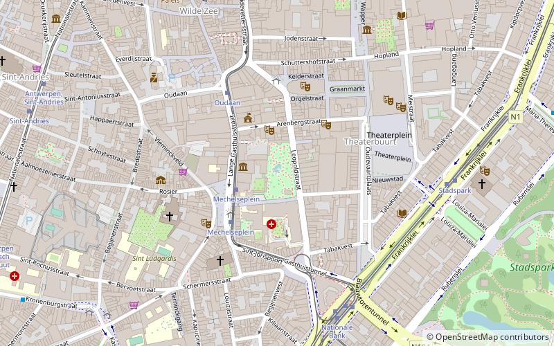 Kruidtuin location map