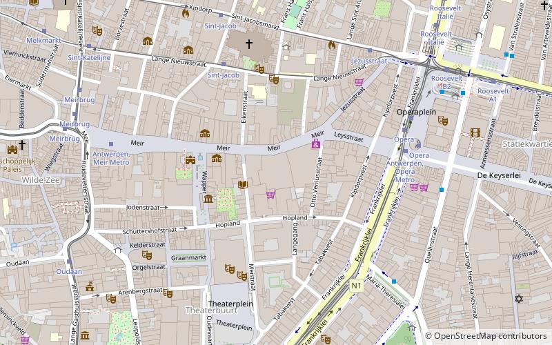 shopping stadsfeestzaal antwerp location map