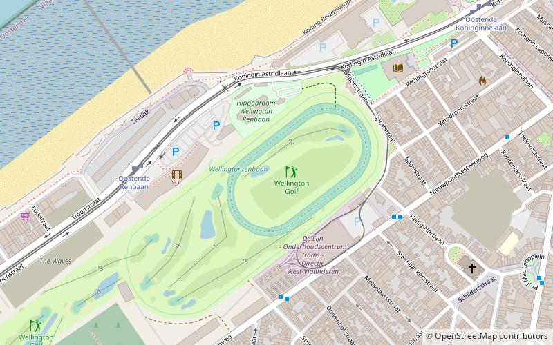 Hippodrome d'Ostende location map