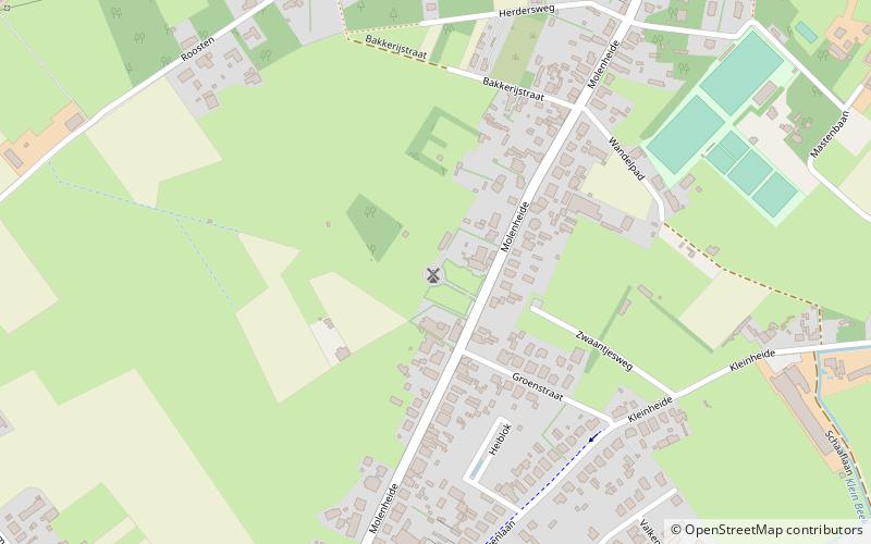 Molen van Pulderbos location map