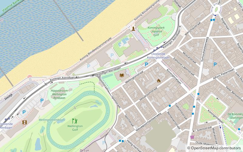 Bibliotheek Oostende location map
