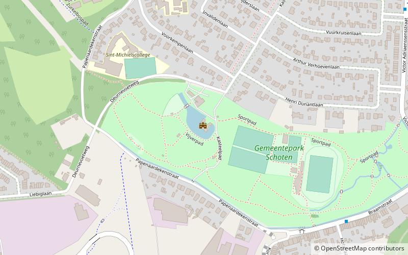 Kasteel van Schoten location map