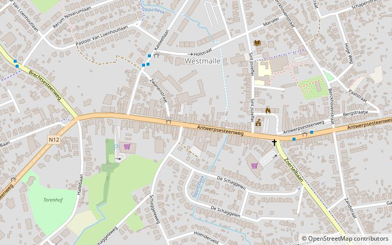 Westmalle location map