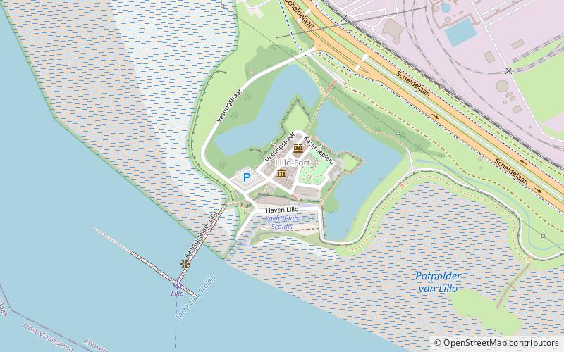 Poldermuseum location map
