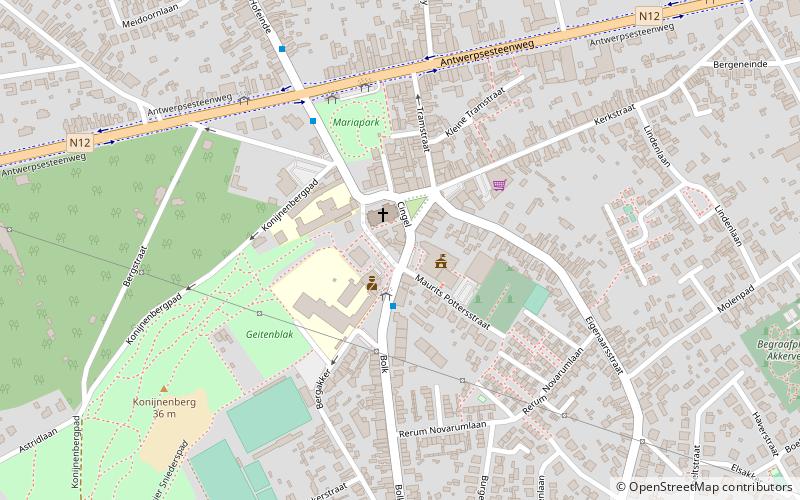 Vosselaar location map