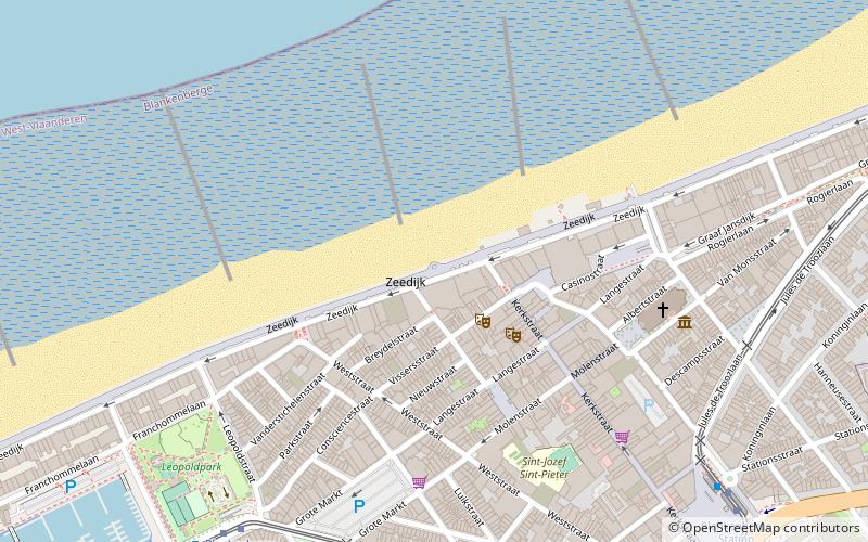 Lippens en De Bruyne location map